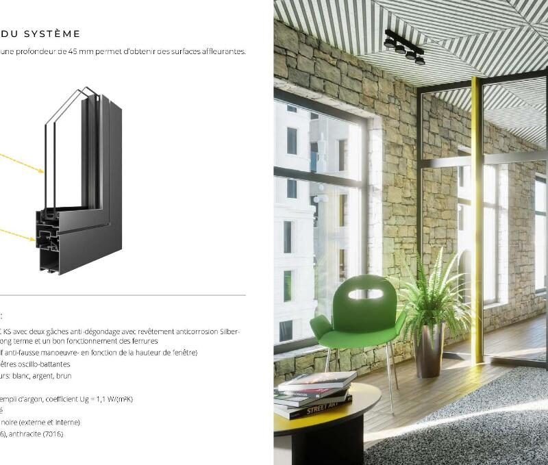 Menuiserie Drutex – Alu et bois Ostwald 10