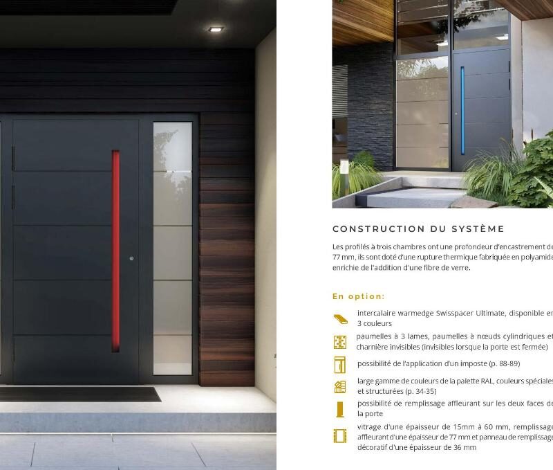 Menuiserie Drutex – Porte d’entr&eacute;e Schiltigheim 10