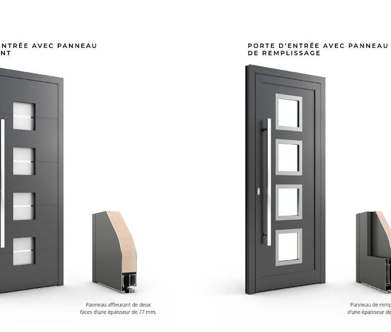 Menuiserie Drutex – Porte d’entr&eacute;e Ostwald 6