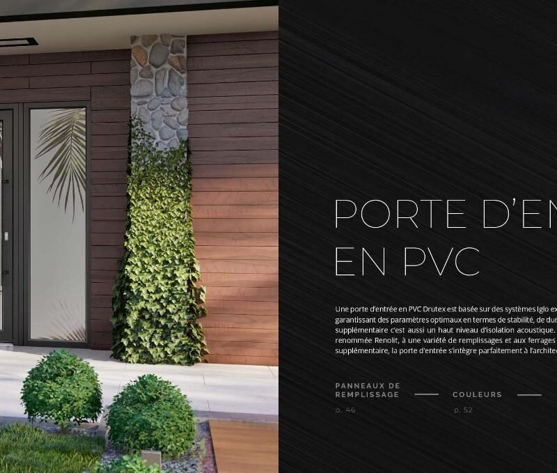 Menuiserie Drutex – Porte d’entr&eacute;e S&eacute;lestat 5