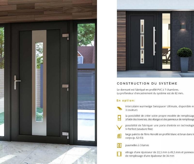 Menuiserie Drutex – Porte d’entr&eacute;e Molsheim 4