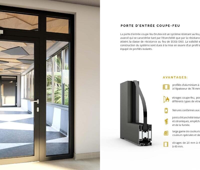 Menuiserie Drutex – Porte d’entr&eacute;e Erstein 0