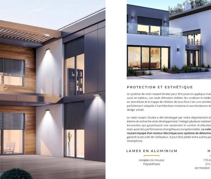 Menuiserie DRUTEX – Volet, BSO, Moustiquaire, V&eacute;randa Erstein 9